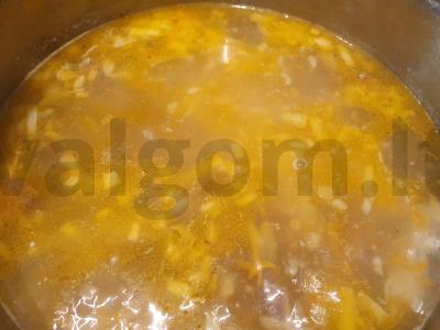 Jautienos filė sriuba su vermišeliais Žingsnis 5