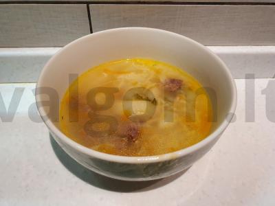 Jautienos filė sriuba su vermišeliais pagrindine nuotrauka