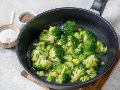 Makaronai su brokoliais Žingsnis 7