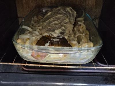 Keptas karpis grietinėje Žingsnis 4