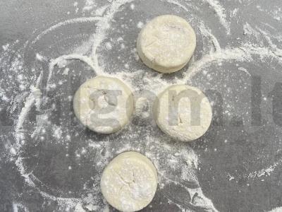 Oro varškė su varške ir rikota Žingsnis 4