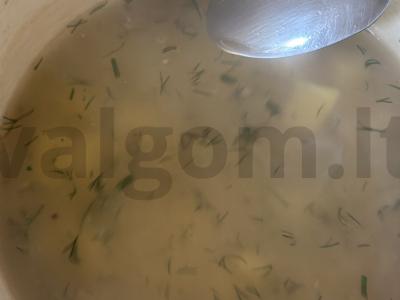 Sriuba „Kelyje“ Žingsnis 1