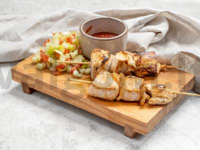 Kalakutienos šašlykas rūgščiame piene pagrindine nuotrauka