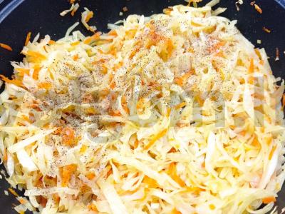 Kopūstų pyragas Žingsnis 3