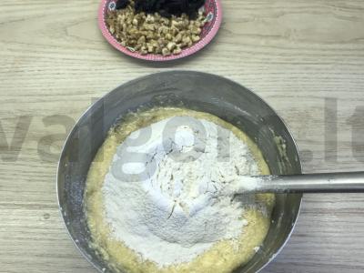 Banano keksiukas su cukranendrių cukrumi Žingsnis 3