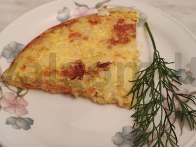 Ryžių apkepas su morkomis ir prieskoniais pagrindine nuotrauka