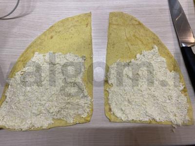 Šilti suktinukai su sūrio lavašu Žingsnis 3