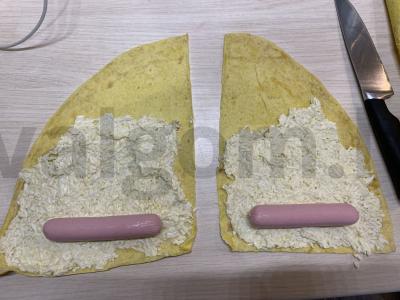 Šilti suktinukai su sūrio lavašu Žingsnis 4