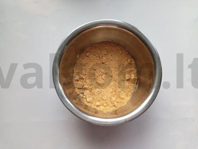 Varškės ir migdolų keksiukai Žingsnis 2