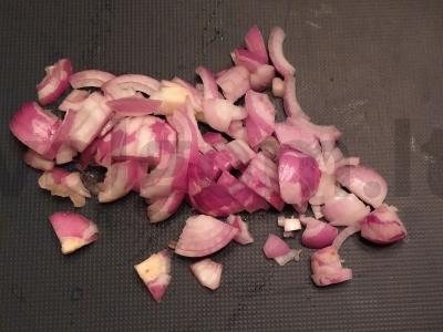 Grikinių blynų su grybais Žingsnis 2