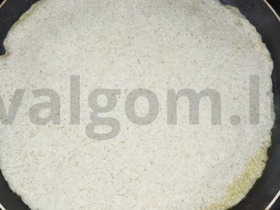 Grikinių blynų su grybais Žingsnis 5