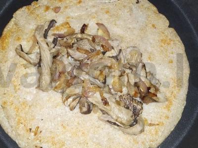 Grikinių blynų su grybais Žingsnis 6