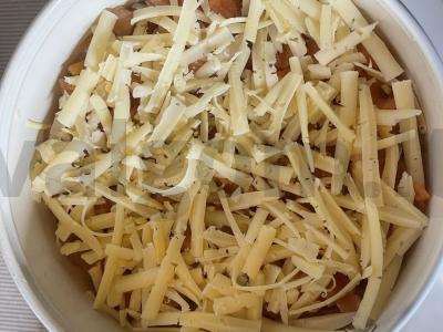 Sluoksniuotas salotas „Pūkuotukas“ su sūdyta upėtakiu Žingsnis 4