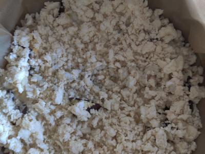 Vokiškas trupininis pyragas su šokoladu Žingsnis 11