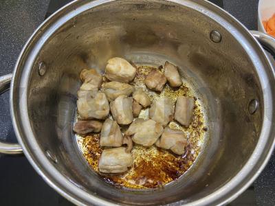 Kailinis triušis su bulguru Žingsnis 4