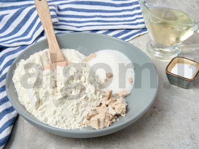 Vegetariški kukurūzų blynai Žingsnis 1