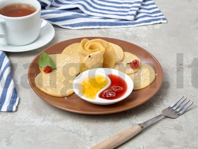 Vegetariški kukurūzų blynai pagrindine nuotrauka