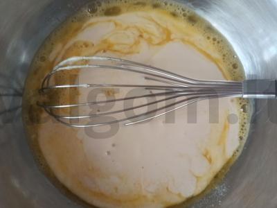 Purūs blynai su medumi Žingsnis 2