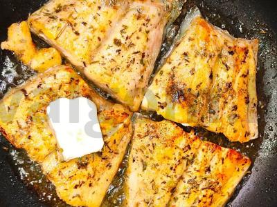 Grietinės padažas su garstyčiomis prie lašišos Žingsnis 2