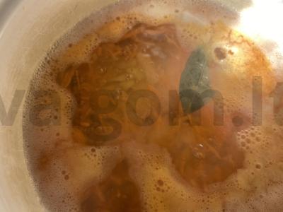 Aštrus pomidorų sriuba su silkėmis Žingsnis 3