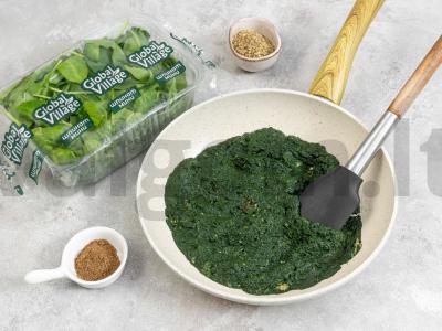 Palak paneer Žingsnis 1