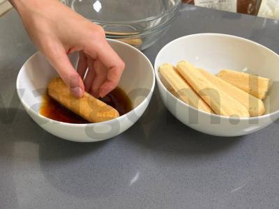 Tiramisu šokoladiniuose puodeliuose Žingsnis 12