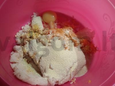 Žuvies kotletai su moliūgu Žingsnis 2