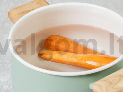 Morkų kečupas Žingsnis 1