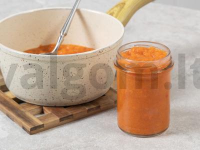 Morkų kečupas Žingsnis 3