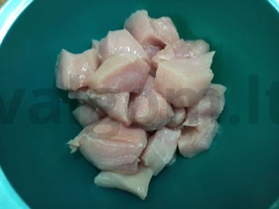 Vištienos šašlykas su grybais Žingsnis 1