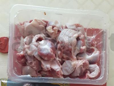 Vištienos skrandžiai su ryžiais Žingsnis 1