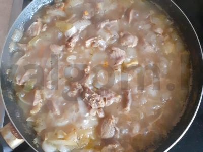 Vištienos skrandžiai su ryžiais Žingsnis 3