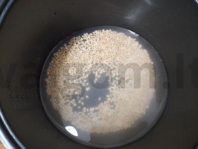 Perlo košė su žolelėmis lėtoje viryklėje Žingsnis 2