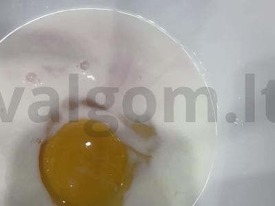 Rožinės vaflės „Doshah“ Žingsnis 2