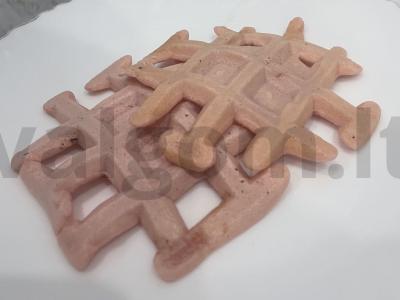 Rožinės vaflės „Doshah“ pagrindine nuotrauka