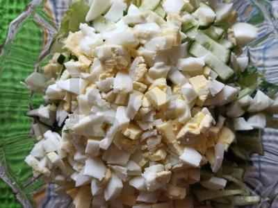 Keptos vištienos krūtinėlės salotos Žingsnis 5