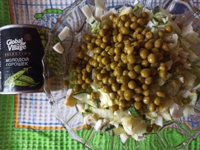 Keptos vištienos krūtinėlės salotos Žingsnis 7