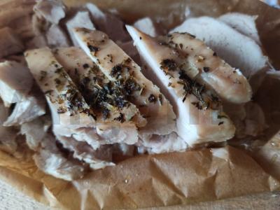 Keptos vištienos krūtinėlės salotos Žingsnis 10