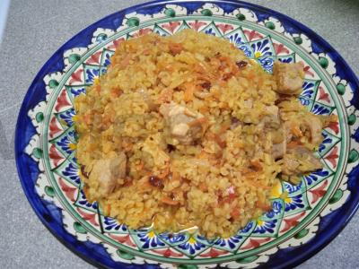 Bulguro plovas su kalakutiena Žingsnis 9