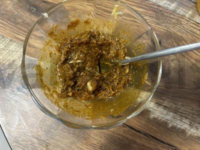 Keptas vištienos su česnaku Žingsnis 2