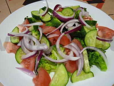 Brokoliai, krabai ir alyvuogės Žingsnis 4