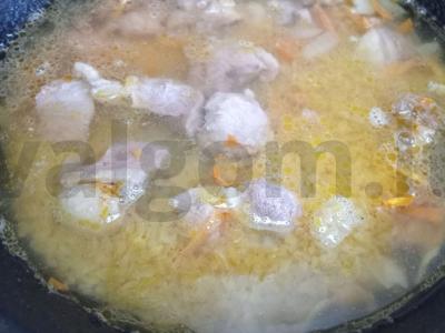 Bulguro ir antis krūtinėlės plovas Žingsnis 7