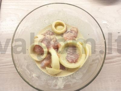 Namų kalakutų šašlykai Žingsnis 4