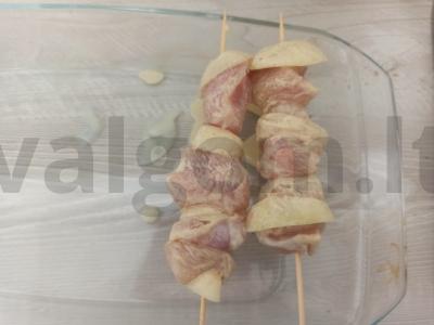 Namų kalakutų šašlykai Žingsnis 5