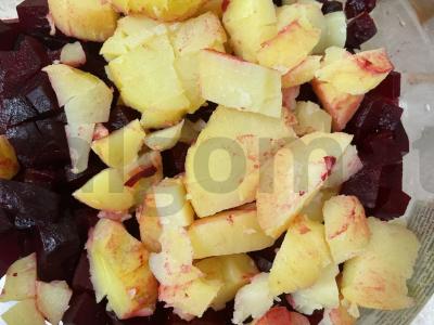 Vinegretas su alyvuogių aliejumi Žingsnis 2