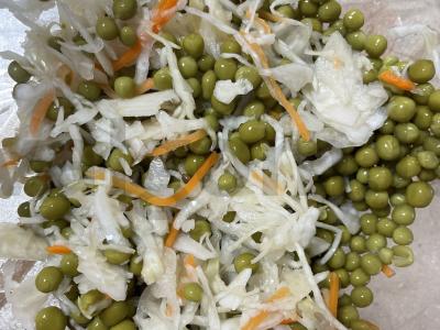 Vinegretas su alyvuogių aliejumi Žingsnis 4