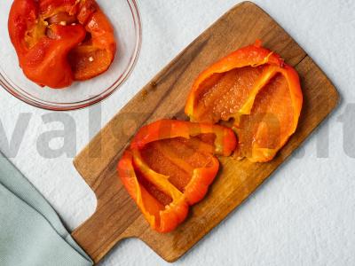 Keptų pipirų padažas Žingsnis 2