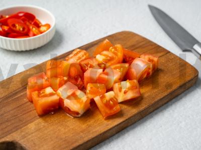 Keptų pipirų padažas Žingsnis 3