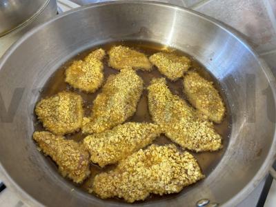 Kalakutų stripsai su paprika Žingsnis 9