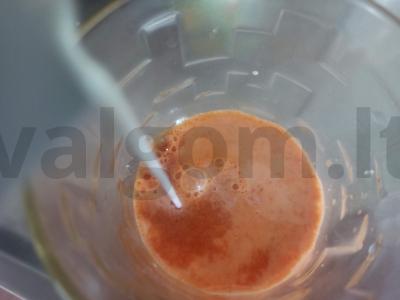 Kavos gėrimas „Morkų debiutas“ Žingsnis 2